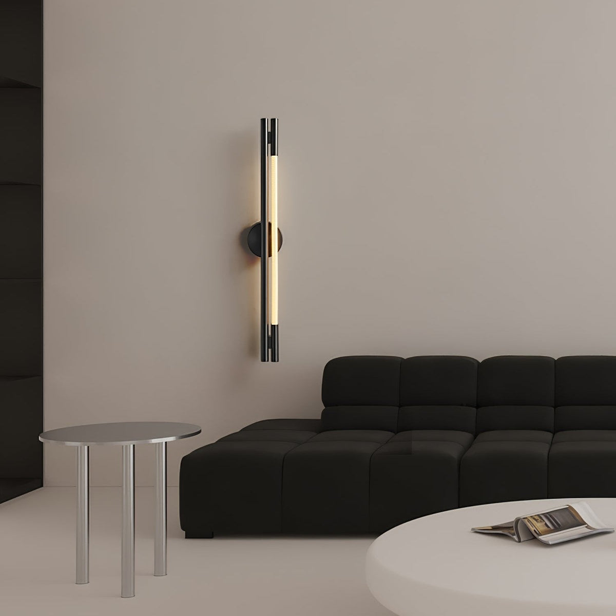Vavenara zeitgenössische minimalistische Stab-Wandleuchte