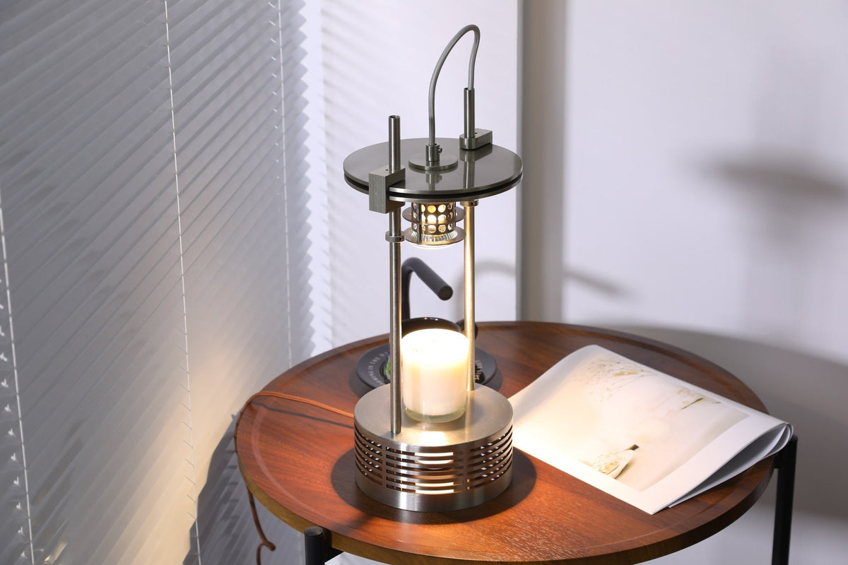 Serynd Aromatisch Tischlampe aus Edelstahl