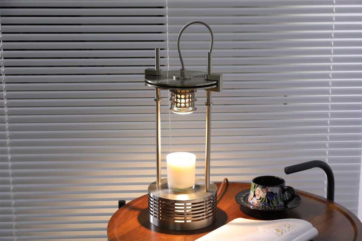 Serynd Aromatisch Tischlampe aus Edelstahl