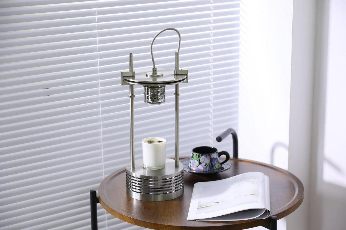Serynd Aromatisch Tischlampe aus Edelstahl
