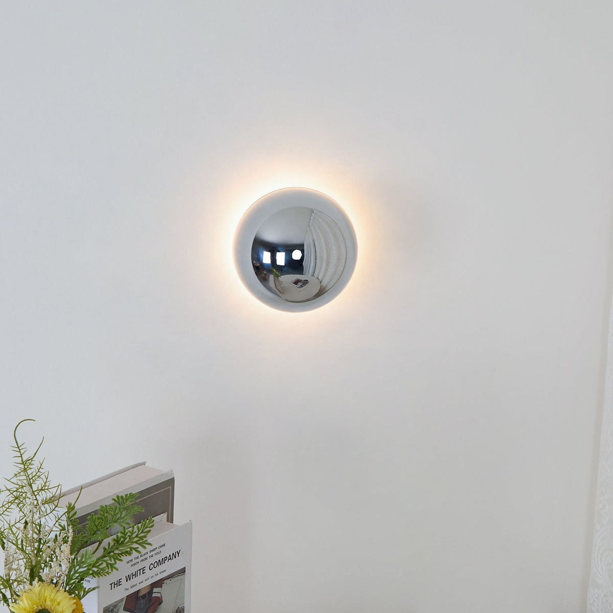 Virixy moderne minimalistische Wandleuchte mit Kugelschirm
