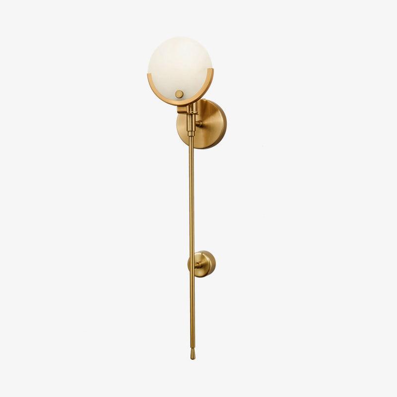 Aminex Kugel aus Alabaster Wandleuchte