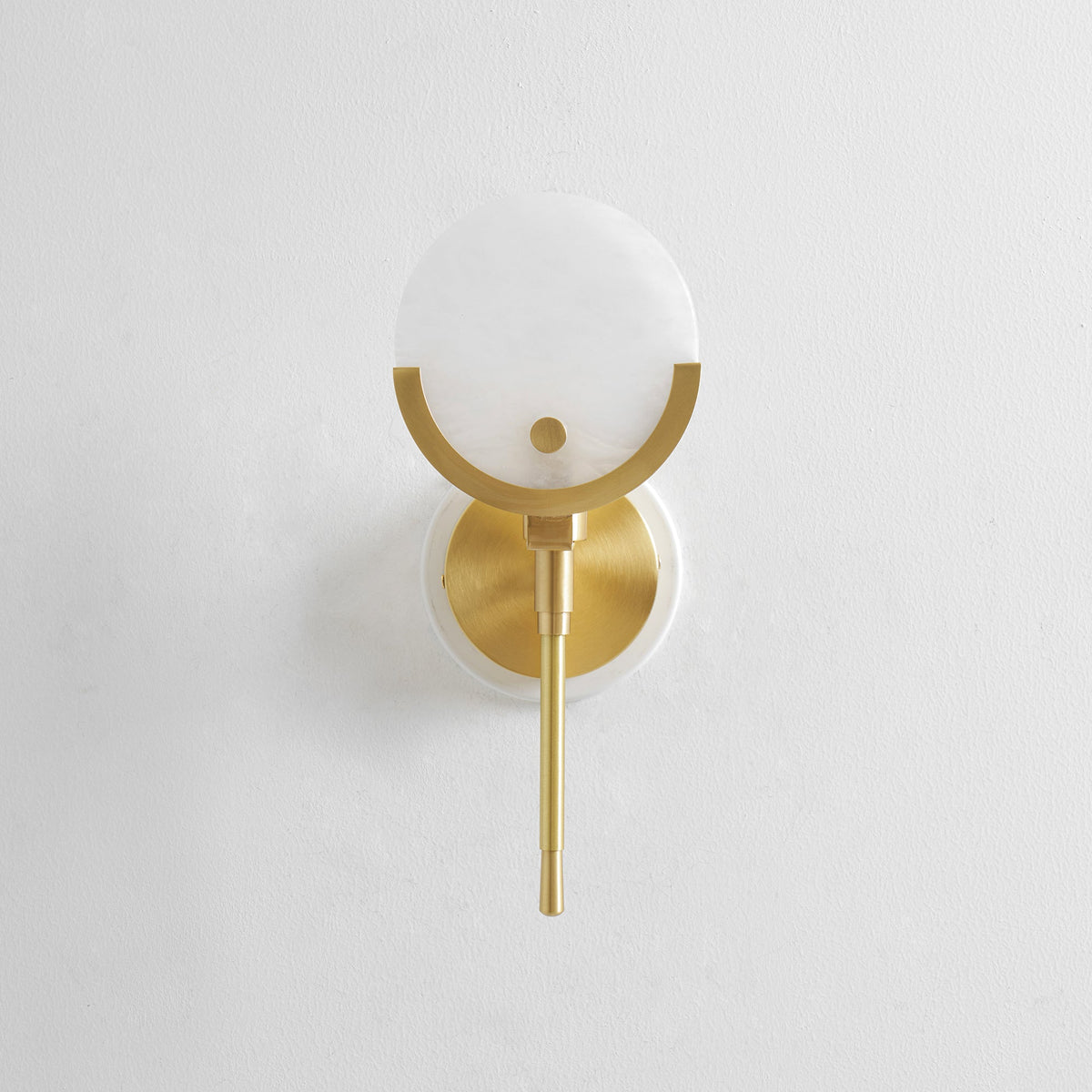 Aminex Kugel aus Alabaster Wandleuchte