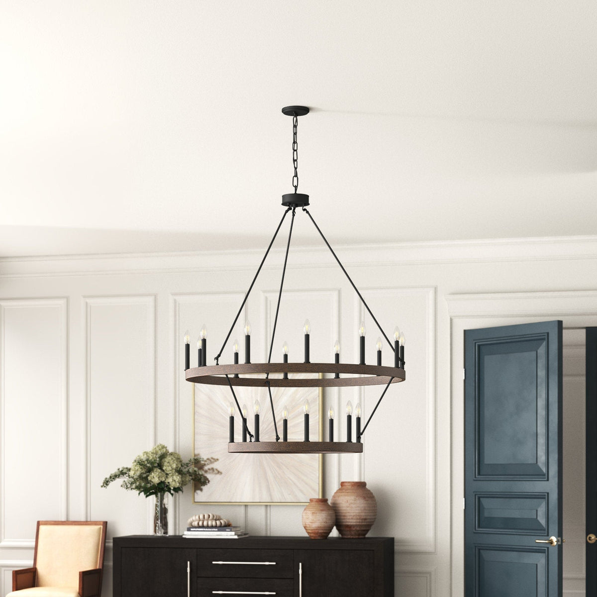 Mjolkuvyo modern minimalistisch Metall Kronleuchter