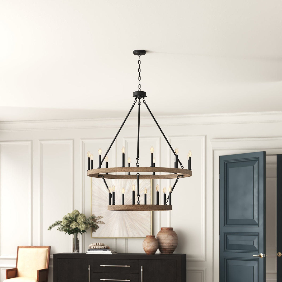 Mjolkuvyo modern minimalistisch Metall Kronleuchter