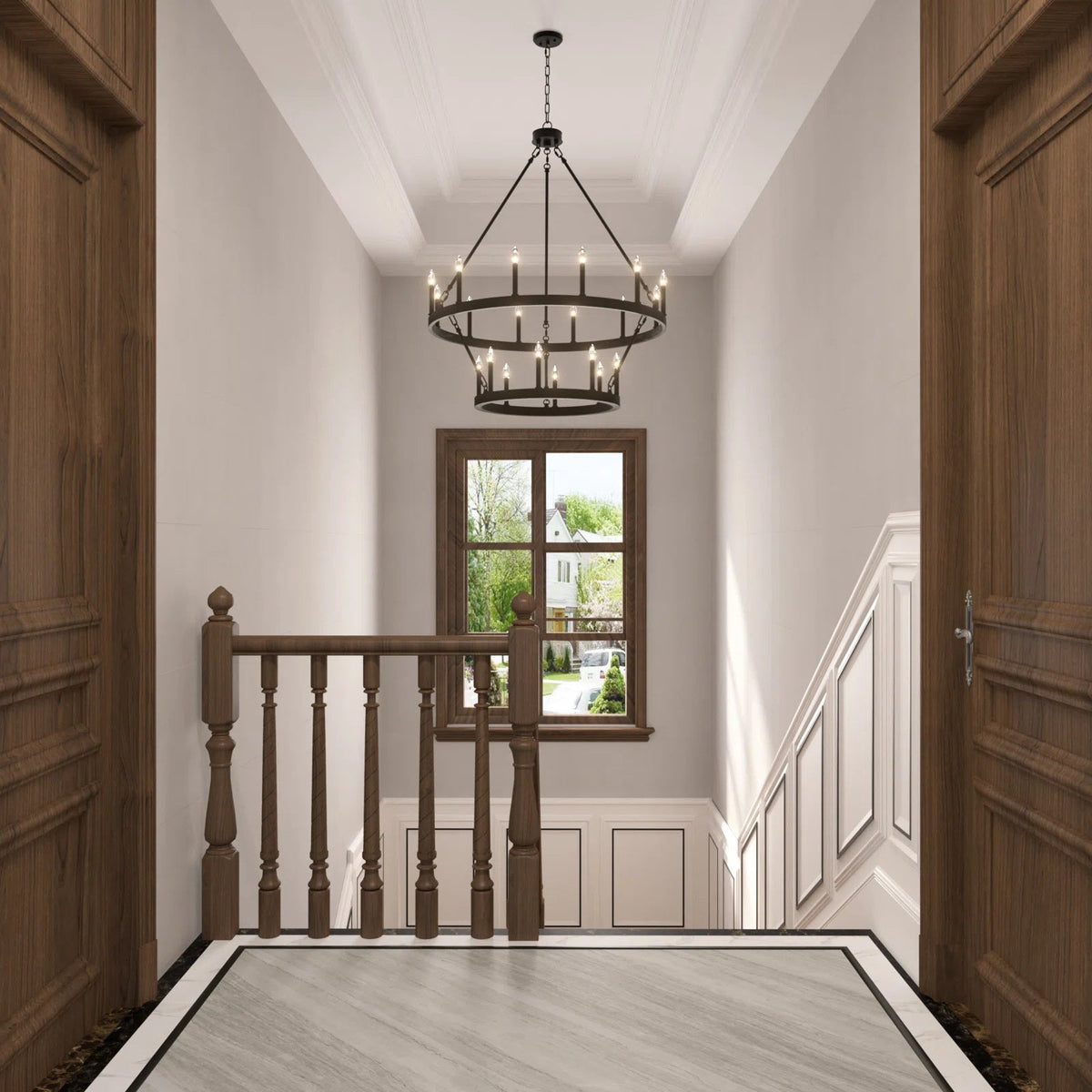 Mjolkuvyo modern minimalistisch Metall Kronleuchter