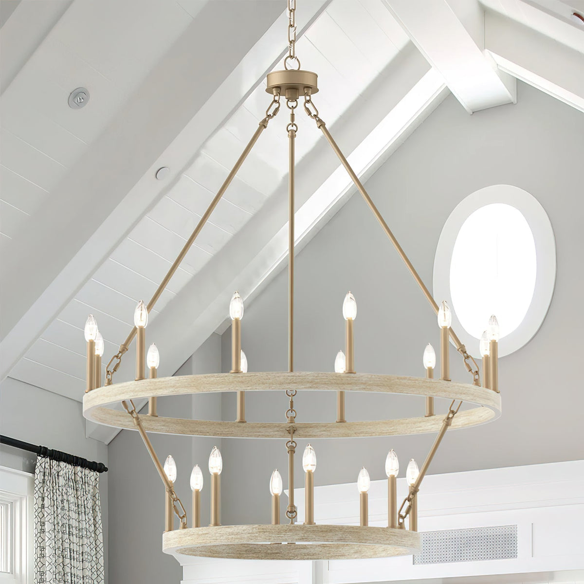Mjolkuvyo modern minimalistisch Metall Kronleuchter