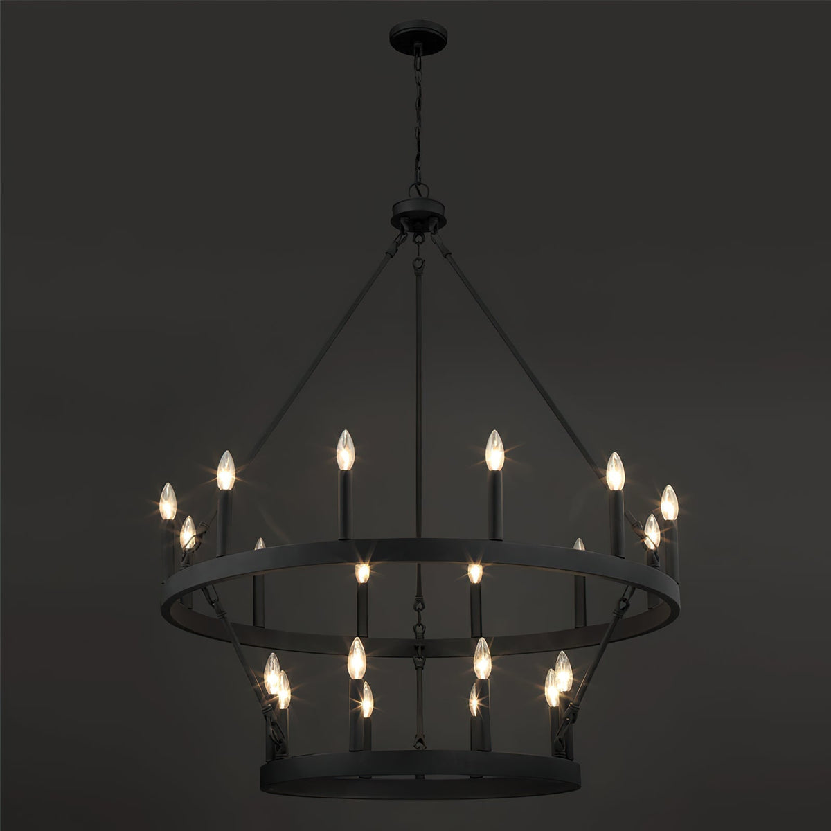 Mjolkuvyo modern minimalistisch Metall Kronleuchter
