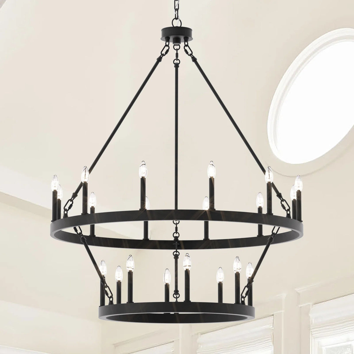 Mjolkuvyo modern minimalistisch Metall Kronleuchter