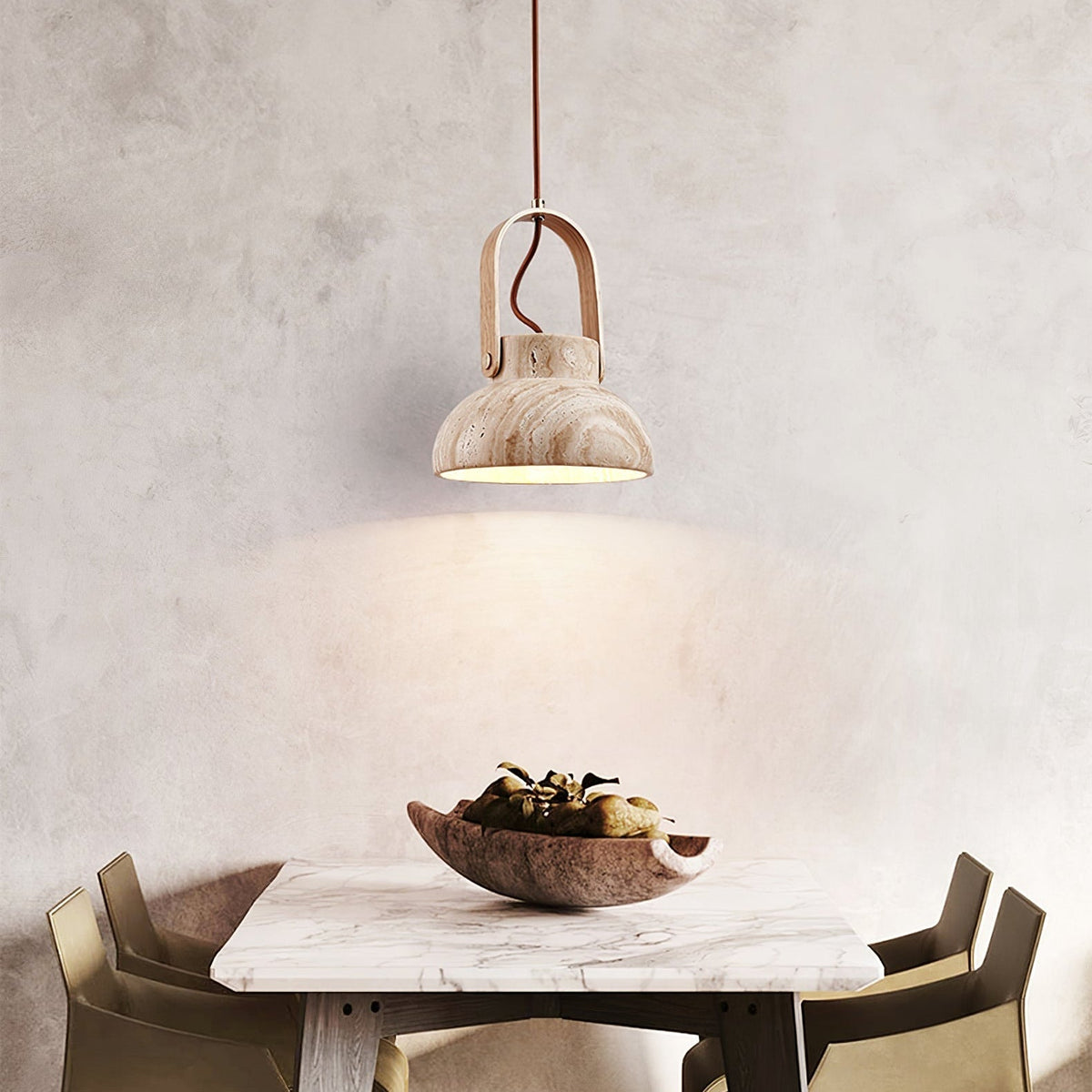 Frix Travertine Pendelleuchte