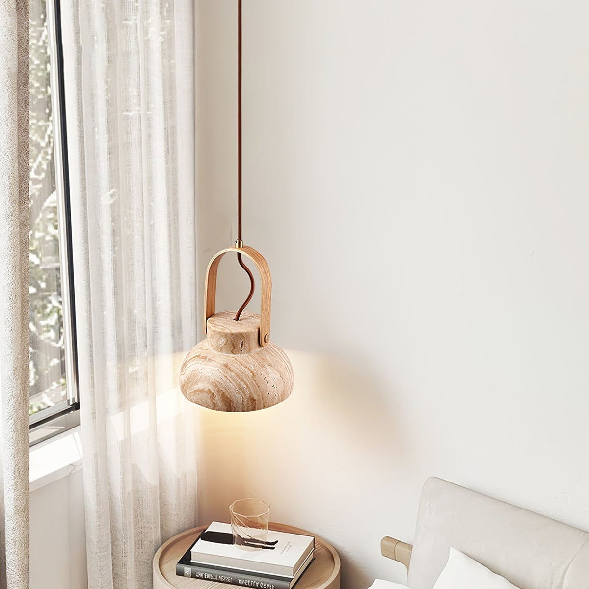 Frix Travertine Pendelleuchte