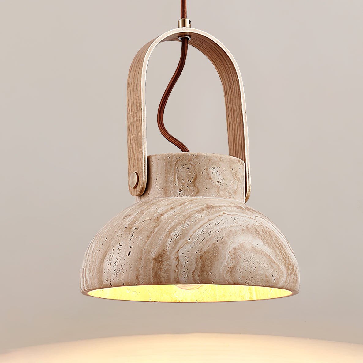 Frix Travertine Pendelleuchte