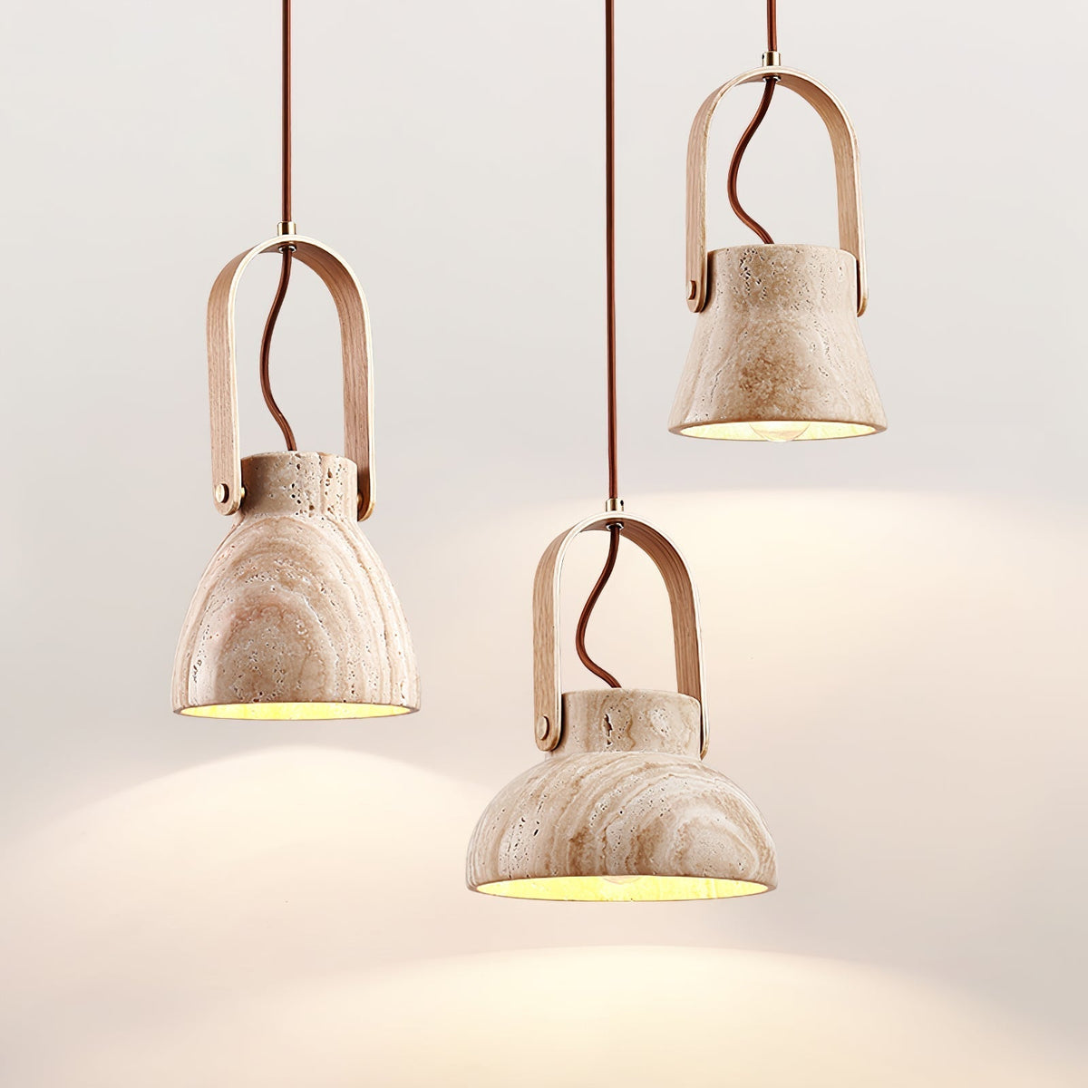 Frix Travertine Pendelleuchte