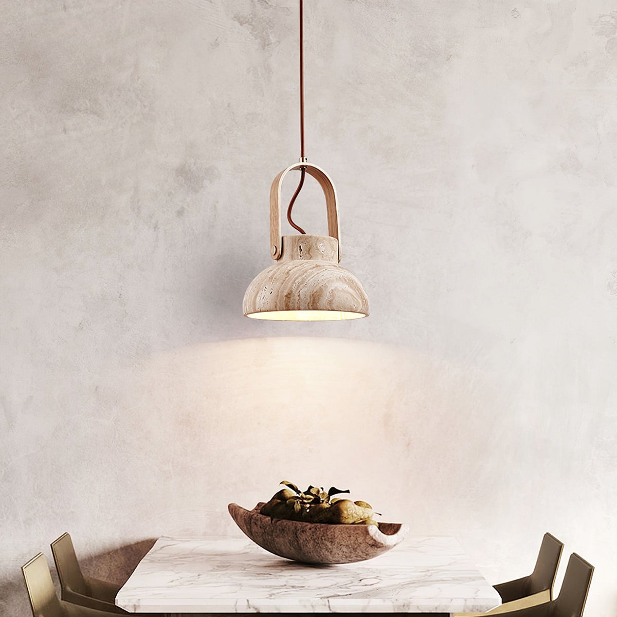 Frix Travertine Pendelleuchte