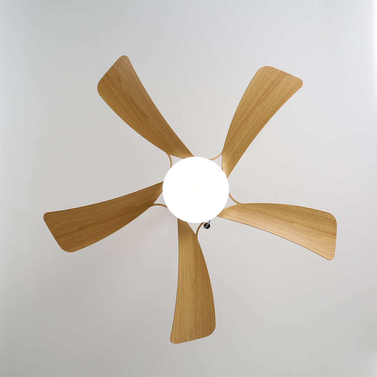 Sylven Moderner Holz-Deckenventilator mit Beleuchtung