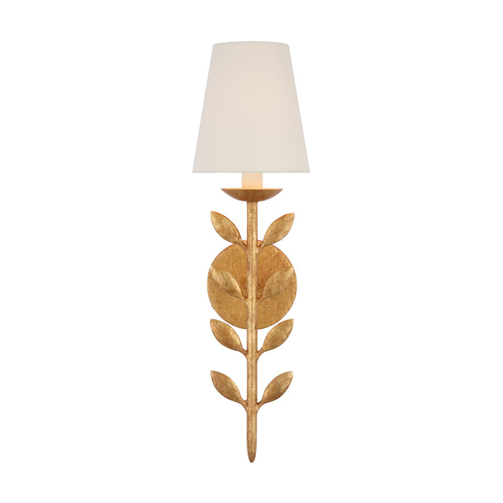 Evoque Gold Leaf Wandleuchte