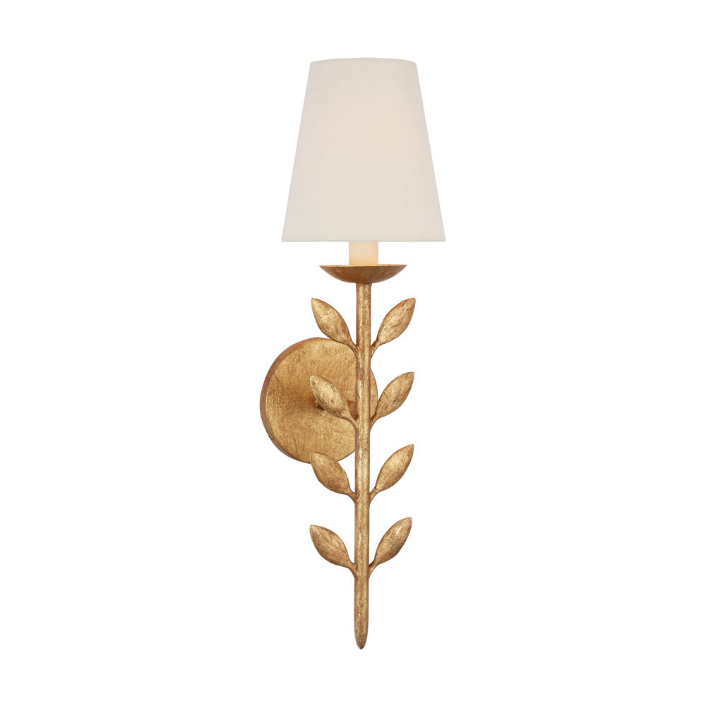 Evoque Gold Leaf Wandleuchte