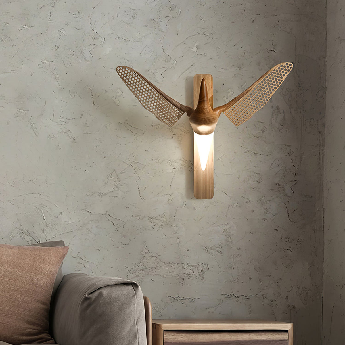 Avesa Individual Kreativität Holz-Wandleuchte
