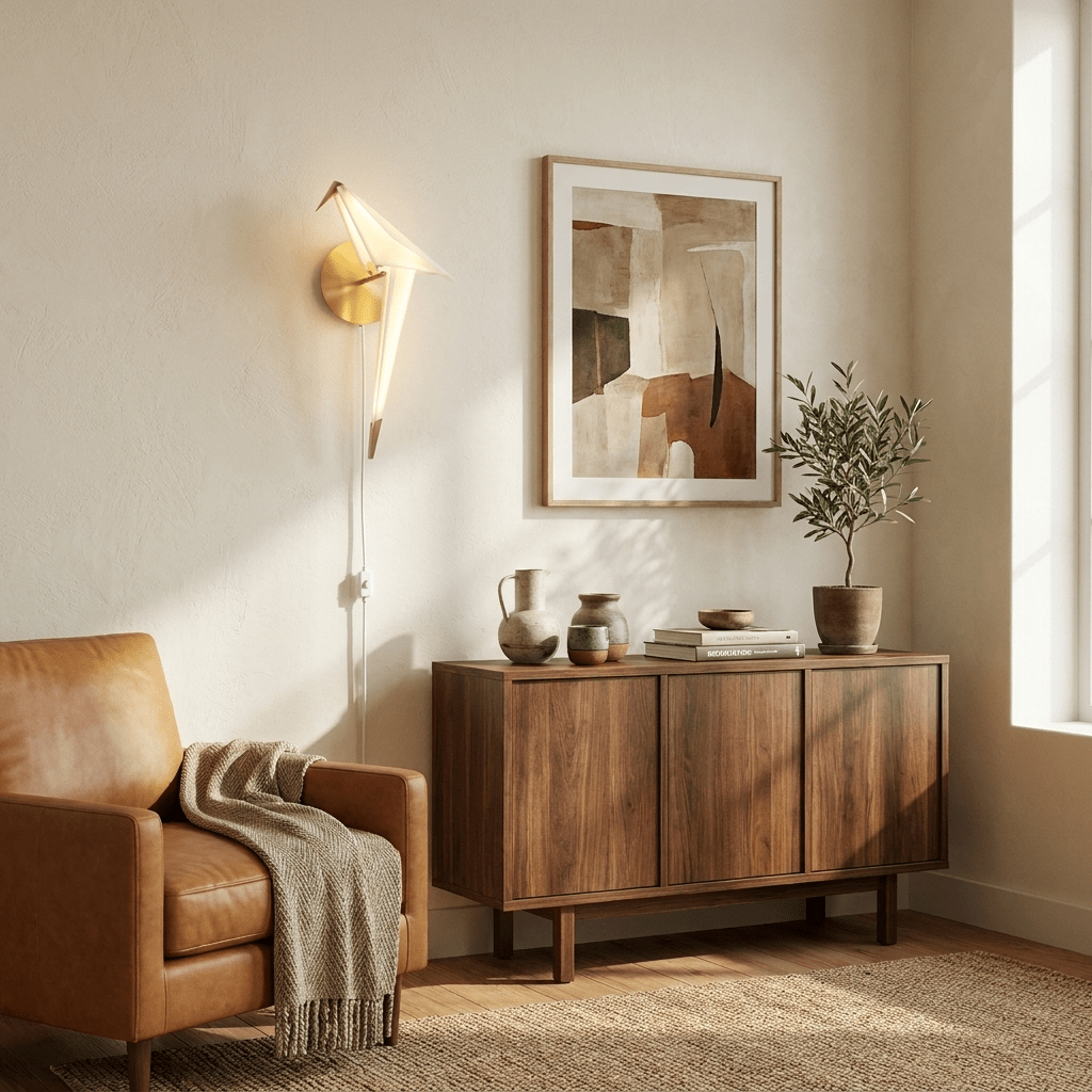 Rivisina Serenity Wandleuchte mit Stecker