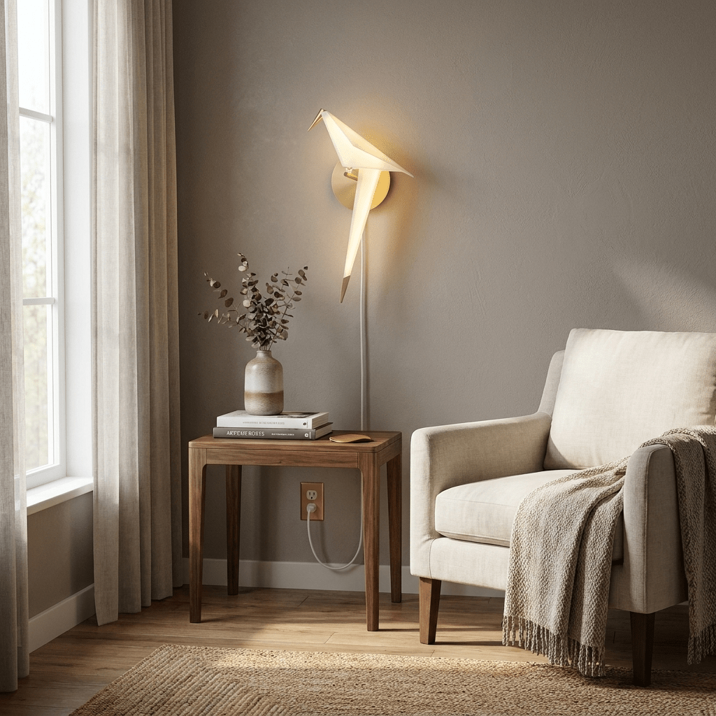Rivisina Serenity Wandleuchte mit Stecker