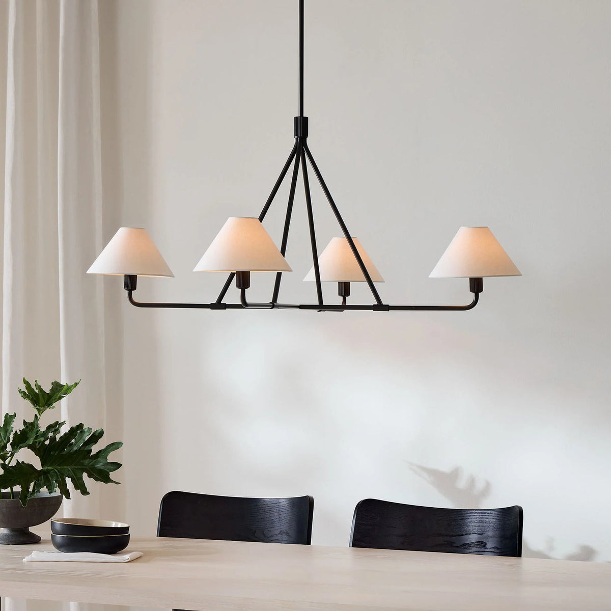 Vase Kronleuchter Kegel-Lampenschirm Minimalistisch