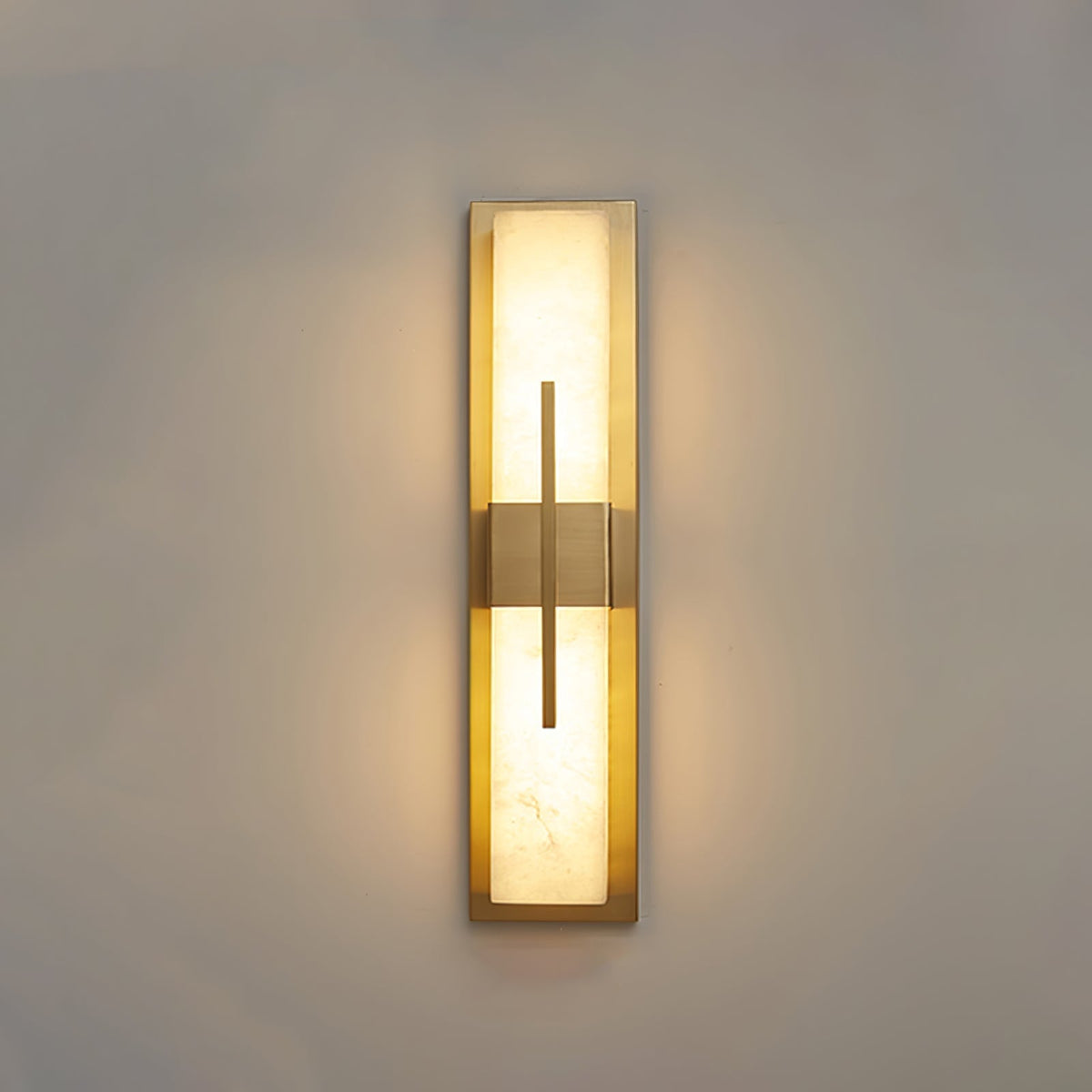 Vellmure Twin Alabaster-Wandleuchte