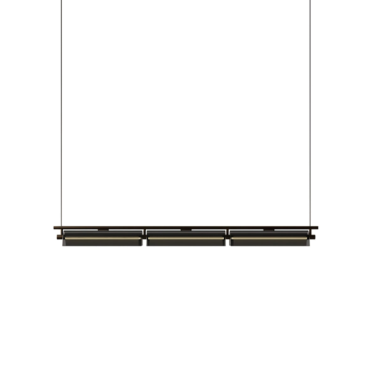 Veliian Kronleuchter rauchiges Glas modern