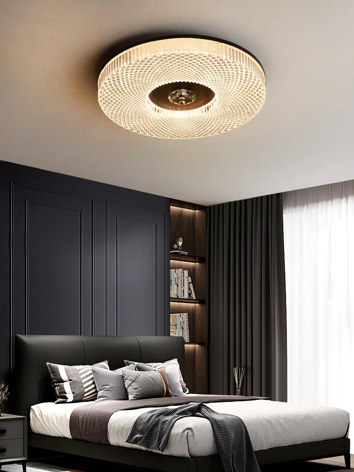 Nirenaine flache Deckenleuchte LED Acryl