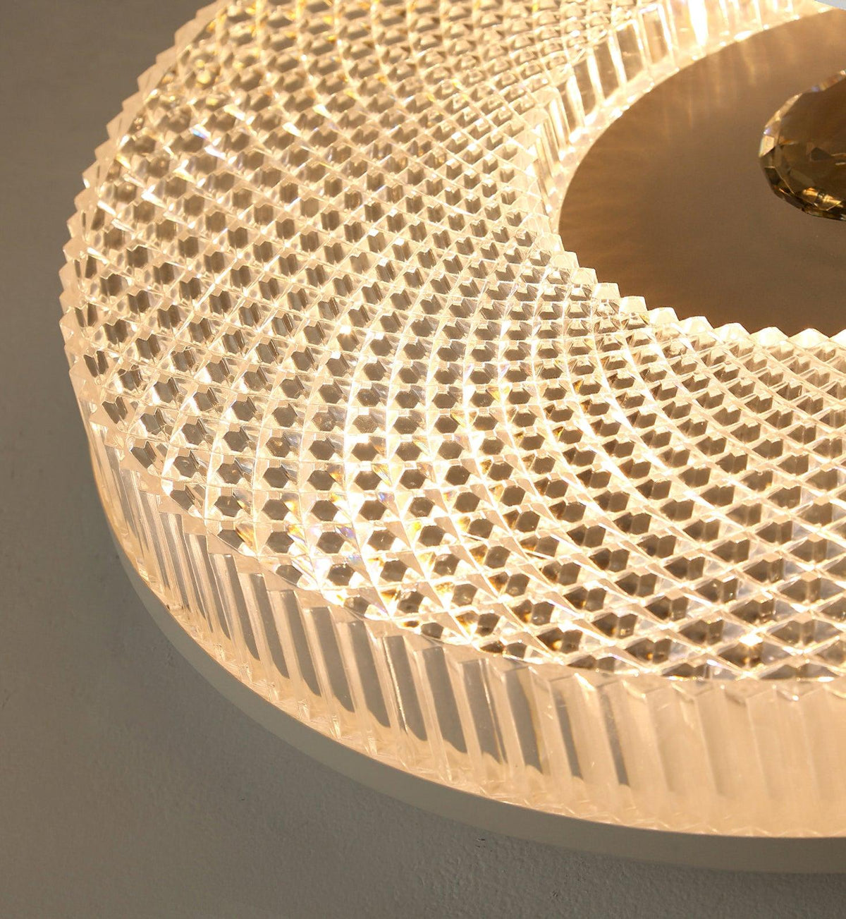 Nirenaine flache Deckenleuchte LED Acryl