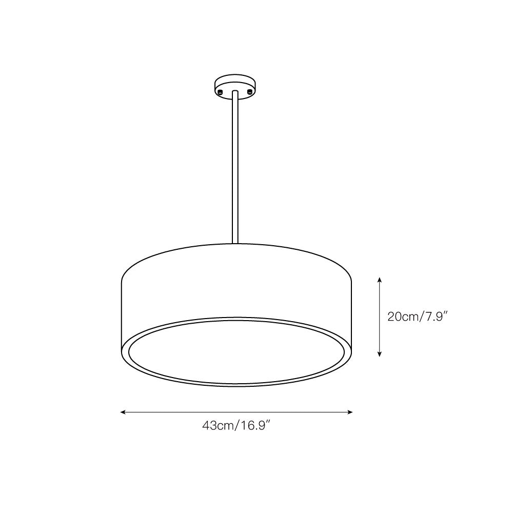 Qvistuvyu zeitgenössische minimalistische Eleganz Metall-Pendelleuchte