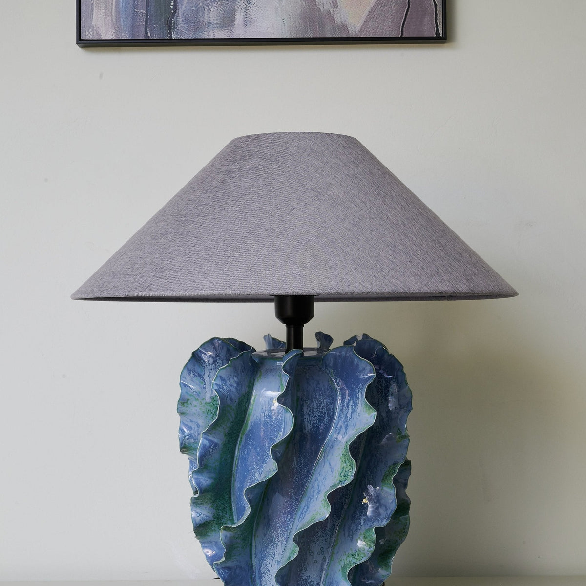Gerald zeitgenössische Tischleuchte aus Keramik