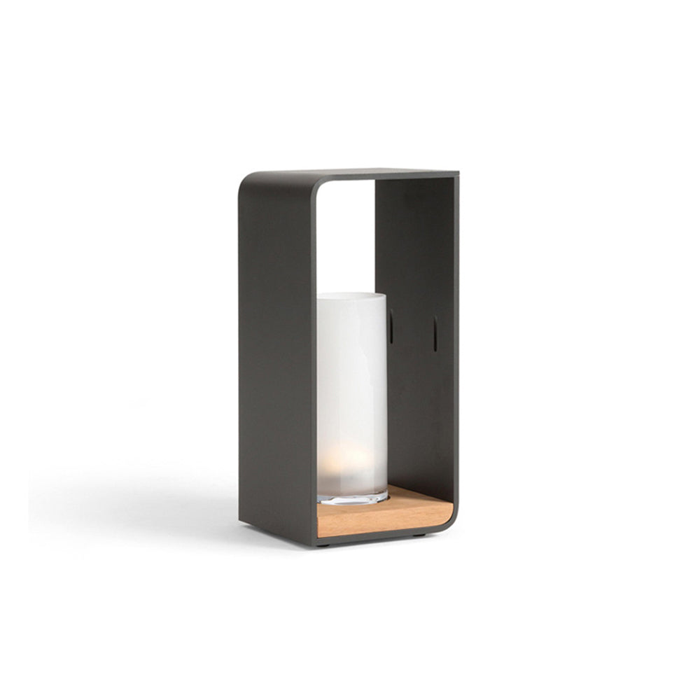 Ray Außenstehleuchte Minimalistisch Quadrat LED  Metall Garten Flur