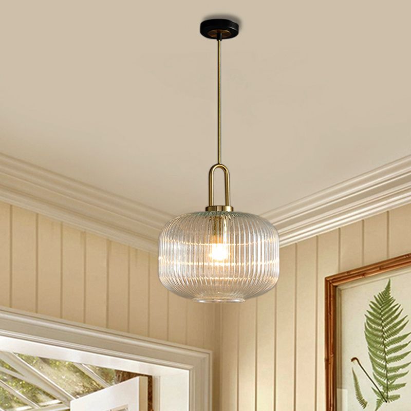 Arisha Modern LED Pendelleuchte Klar Wohn/Schlaf/Esszimmer Metall&Glas