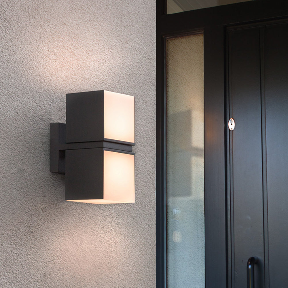 Ray Modern Geometrie LED Außenwandleuchte Flur Metall&Acryl Drehbar 12CM/13CM/15CM/21CM/49CM Lang