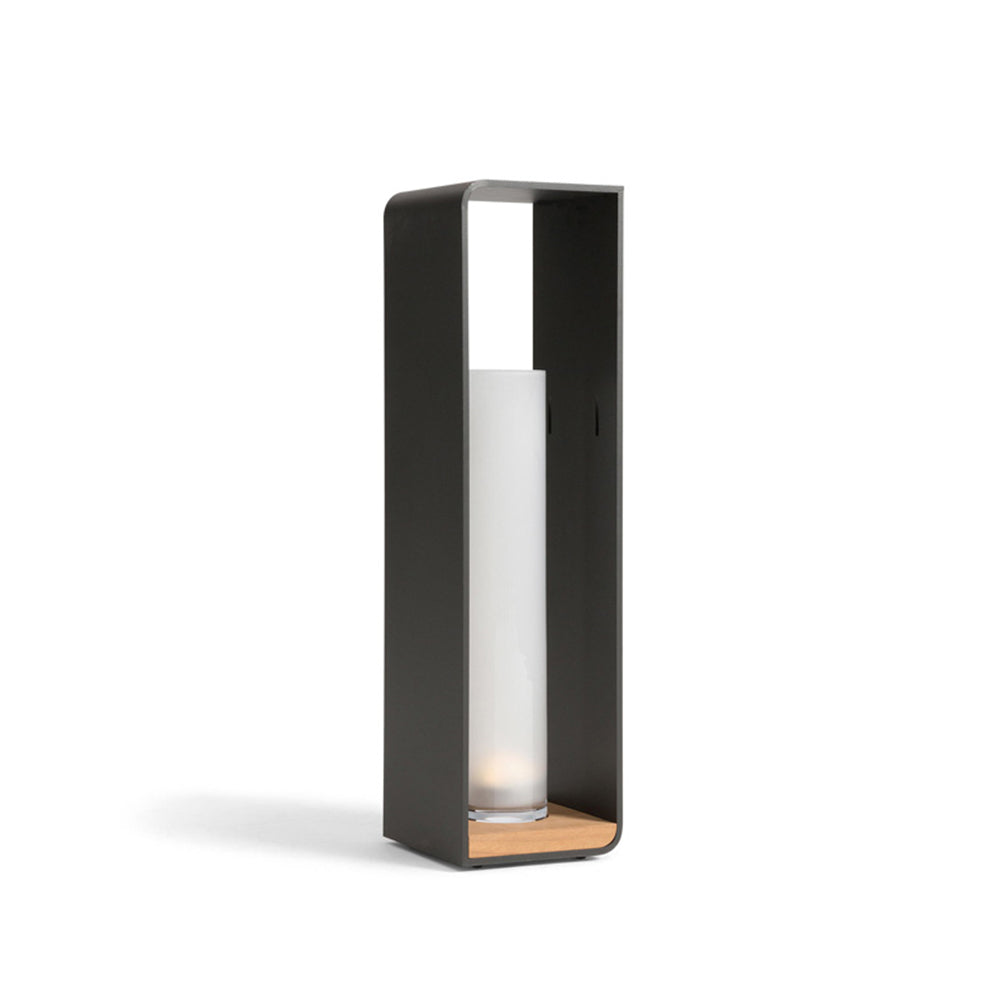 Ray Außenstehleuchte Minimalistisch Quadrat LED  Metall Garten Flur