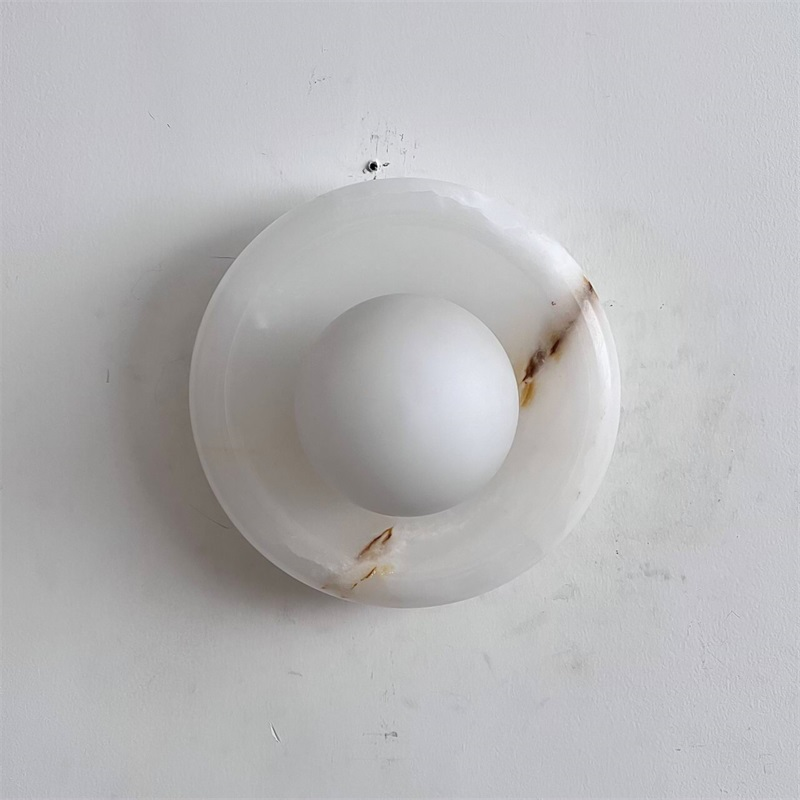 Aursilos Wandleuchte aus Jade