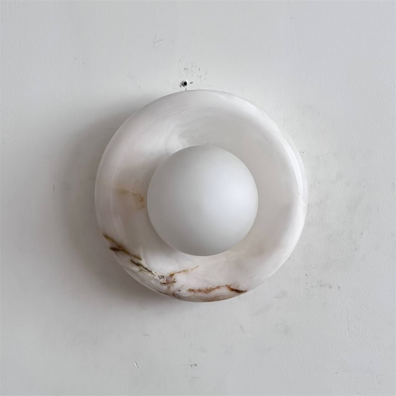 Aursilos Wandleuchte aus Jade