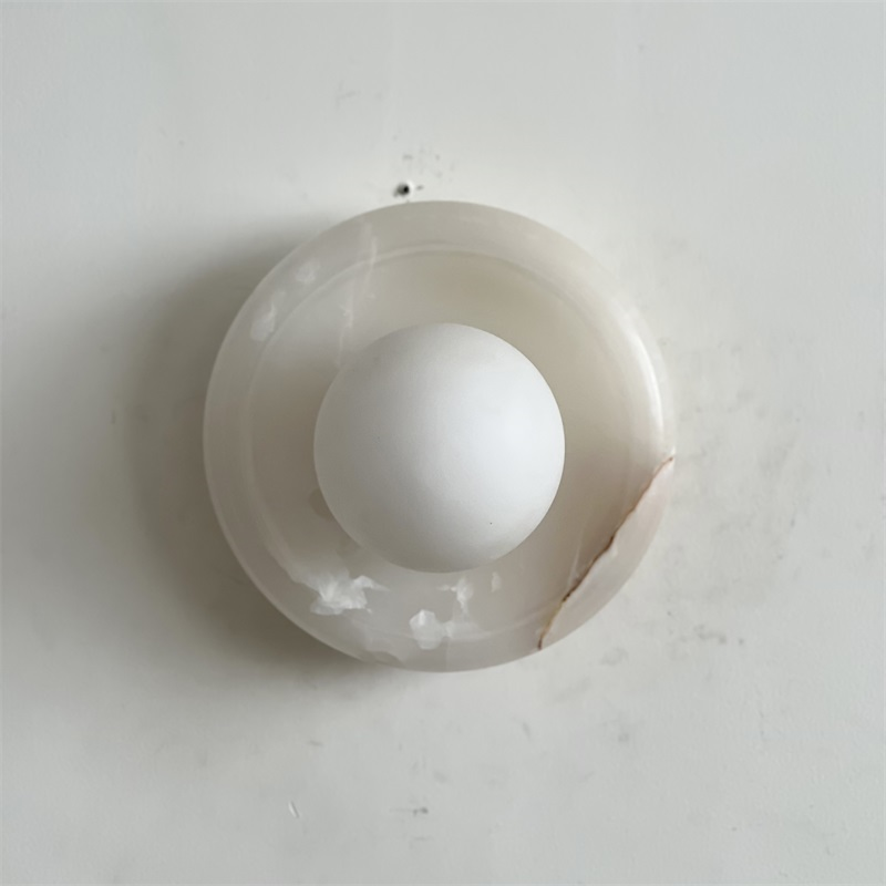 Aursilos Wandleuchte aus Jade