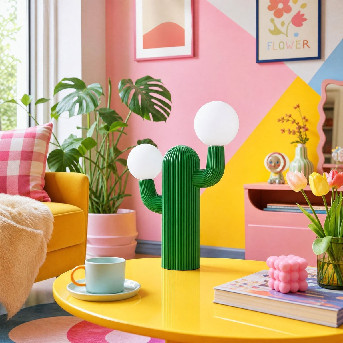 Lazlo Cactus Tischleuchte