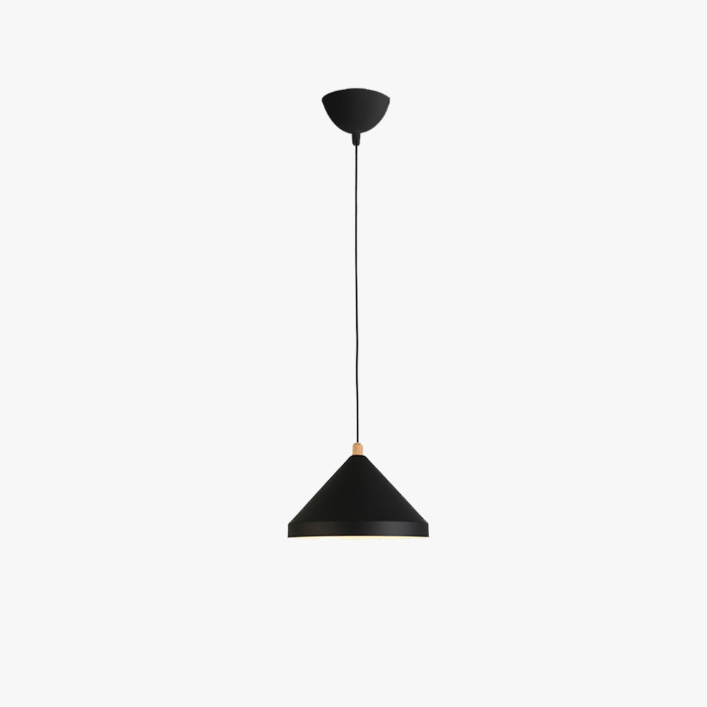 Valentina Industrial LED Pendelleuchte Schwarz/Weiß Metall Wohnzimmer