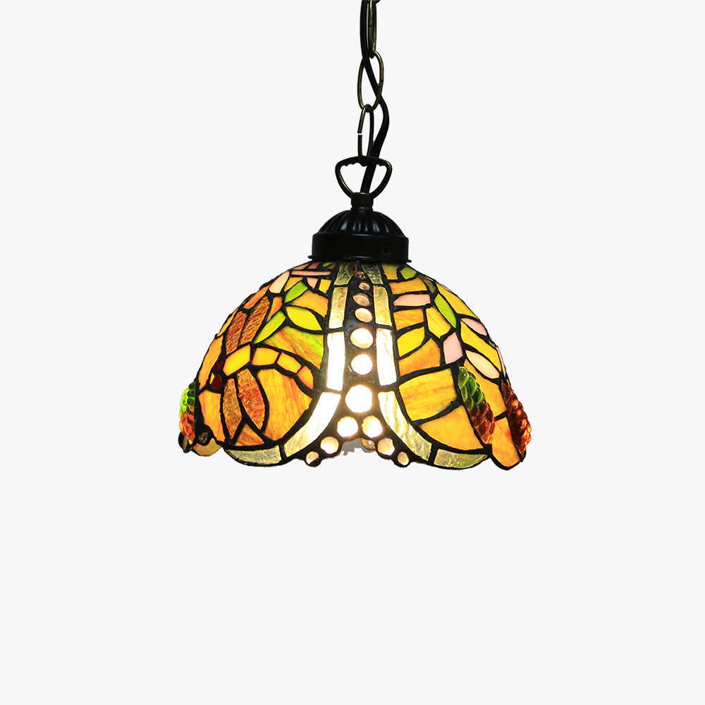 Arisha Cottage LED Pendelleuchte Metall Glas Wohnzimmer/Schlafzimmer