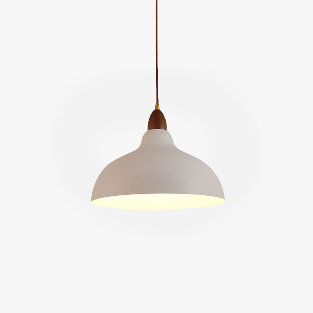 Valentina Modern LED Pendelleuchte Schwarz/Weiß Wohn/Schlafzimmer Metall