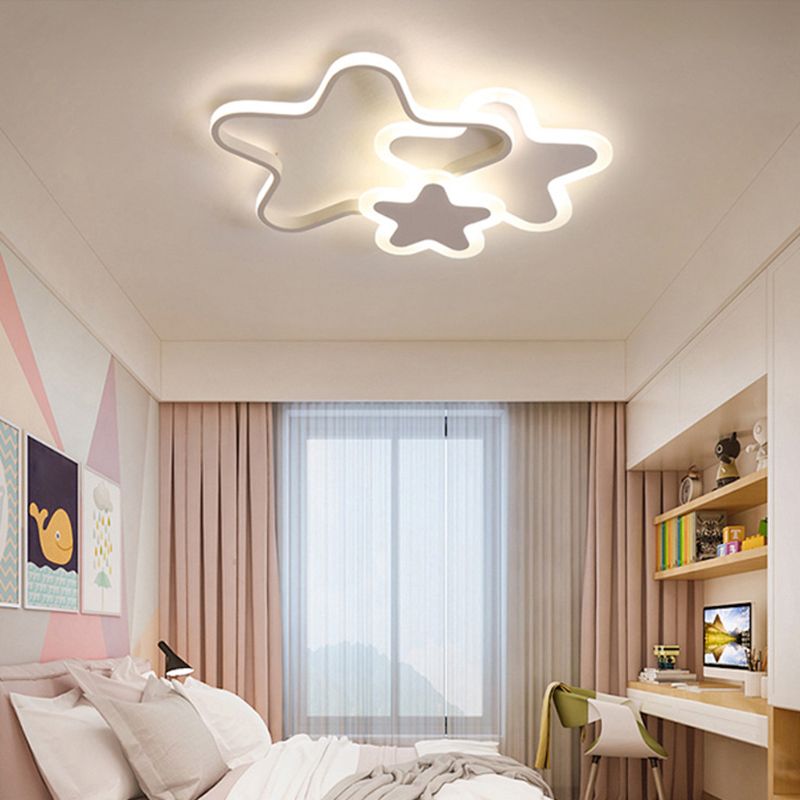 Aria  Deckenleuchte Rosa/Weiß Wohn/Schlafzimmer  zeitgemäß