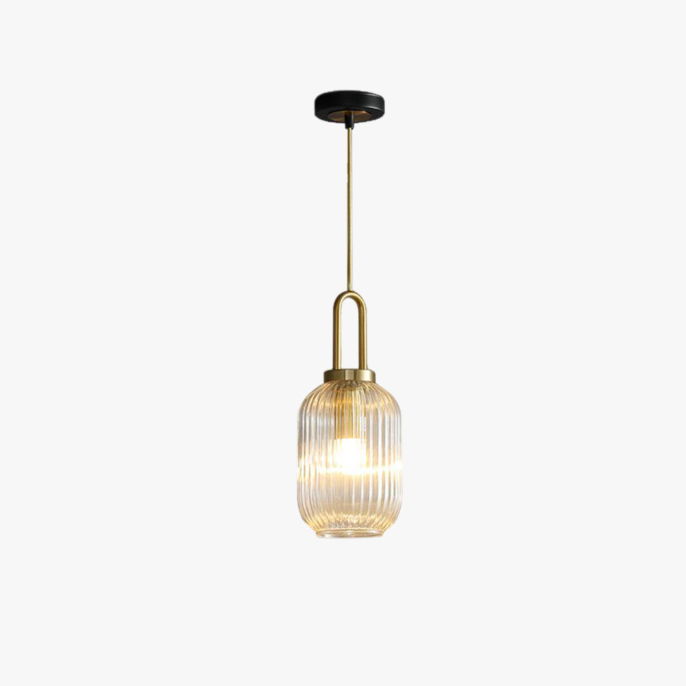 Arisha Modern LED Pendelleuchte Klar Wohn/Schlaf/Esszimmer Metall&Glas