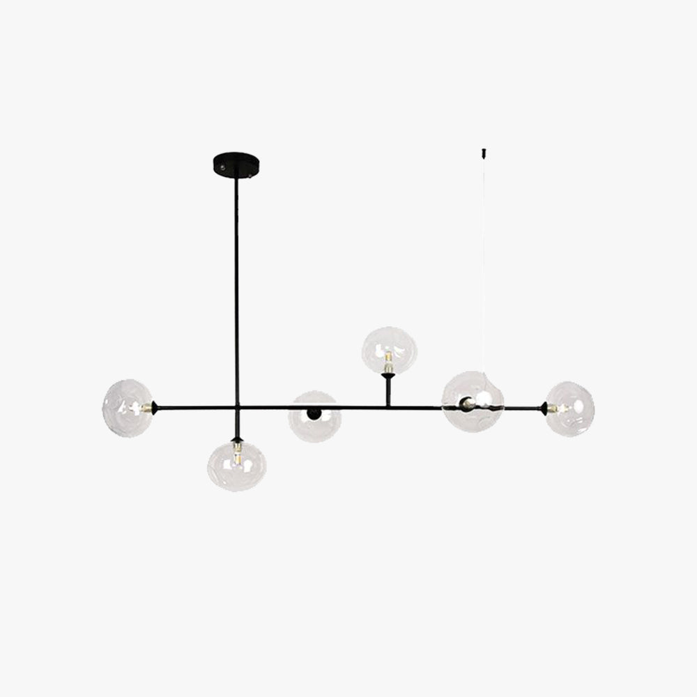Valentina Modern LED Pendelleuchte Schwarz Ess/Wohn/Schlafzimmer Esstisch Metall