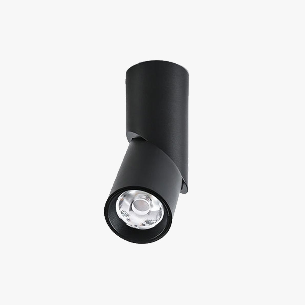 Ray Drehbar LED Deckenleuchte Schwarz/Weiß Wohn/Schlafzimmer Flur Metall&Aluminium Tageslicht/Warm/Neutralweiß