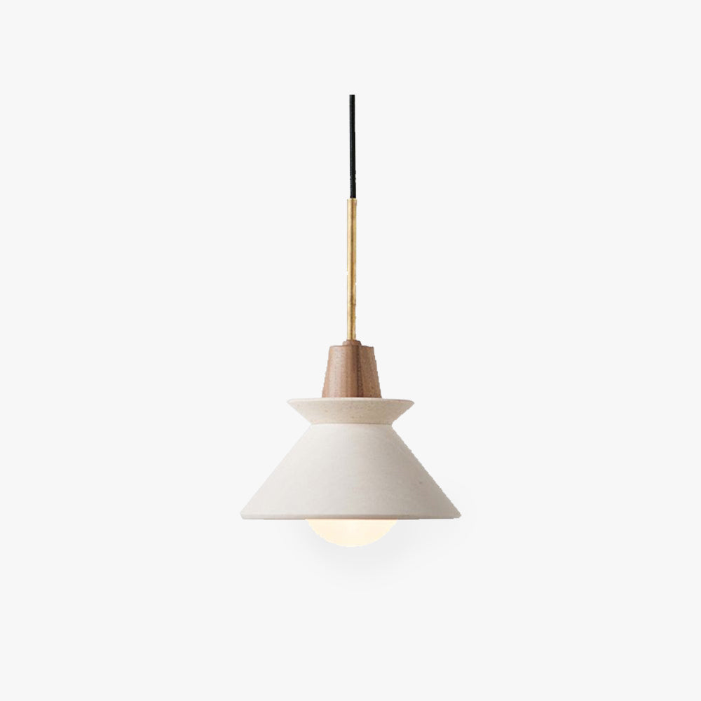 Muto Modern LED Pendelleuchte Kuppel Esstisch, Weiß, Metall & Zement