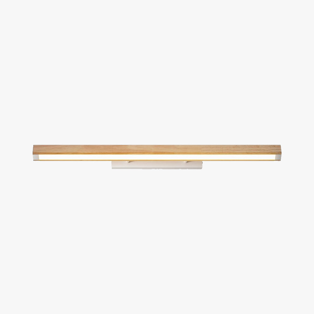 Muto Minimalistische LED Wandleuchte Schlafzimmer/Esszimmer Holz