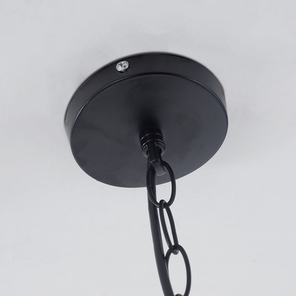 Silva Vintage LED Pendelleuchte Schwarz/Rost Esszimmmer Metall