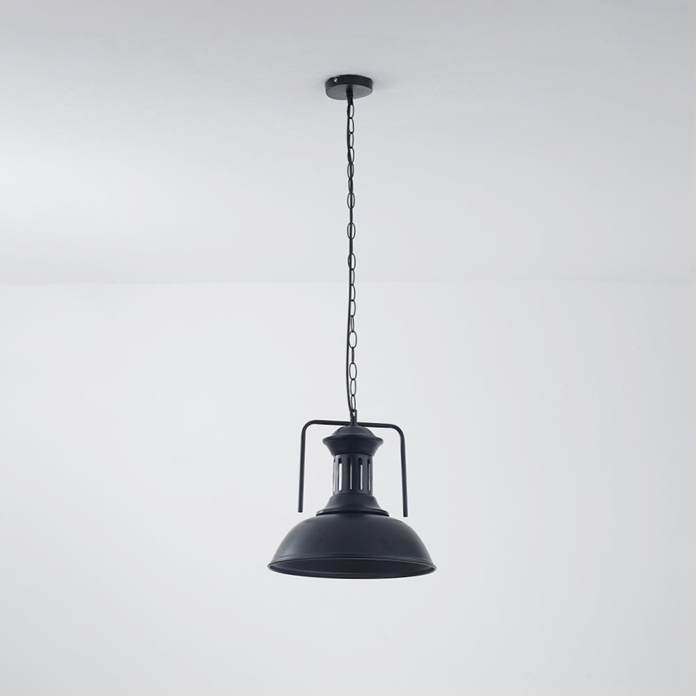 Silva Vintage LED Pendelleuchte Schwarz/Rost Esszimmmer Metall